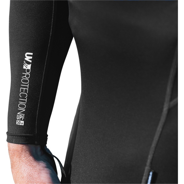2026 Gul Herre UV-beskyttende Langærmet Lycra-vest RG0339-BKBK - Black